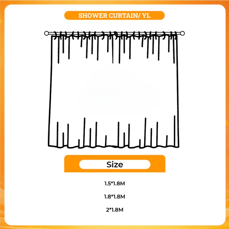 3D shower curtain - The Lord Of The Rings Shop