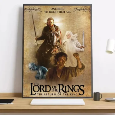 Gandalf the White Light Return Wall Art