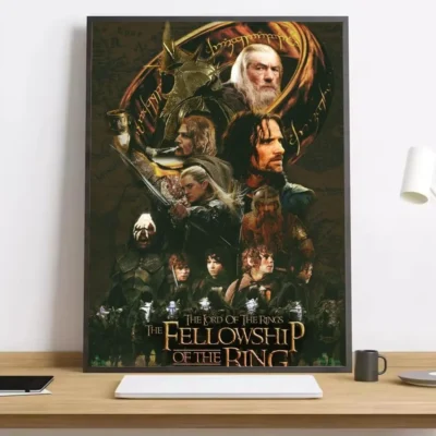 The Lord of the Rings: The Fellowship of the Ring Poster Wall Art