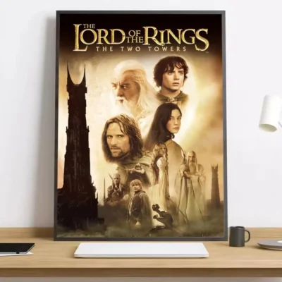 The Two Towers Character Wall Art