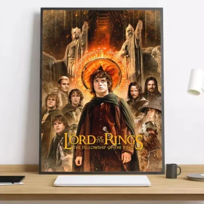 Gandalf Fire Crown Wall Art