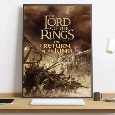 The Lord of the Rings: The Two Towers Battle Scene Wall Art