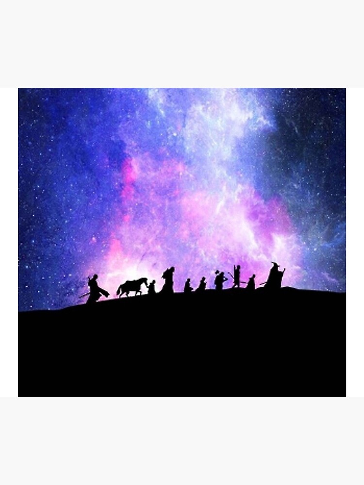 Galaxy Rings Tapestry - Image 2