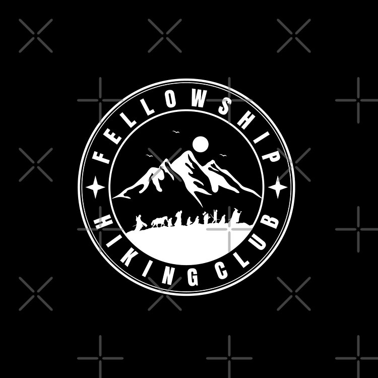 Hiking Club Meme Tote Bag - Image 2