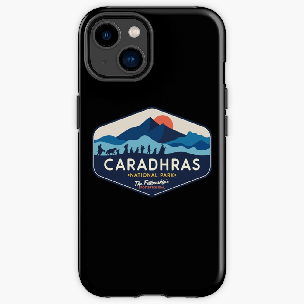 Caradhars National Park The Fellowship S Frostbitten Trail Iphone Case