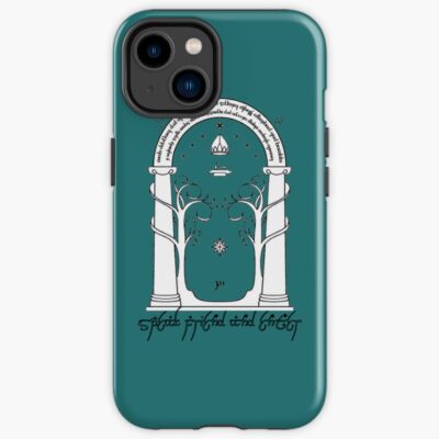 Speak Friend _Amp_ Enter Door Of Moria Iphone Case