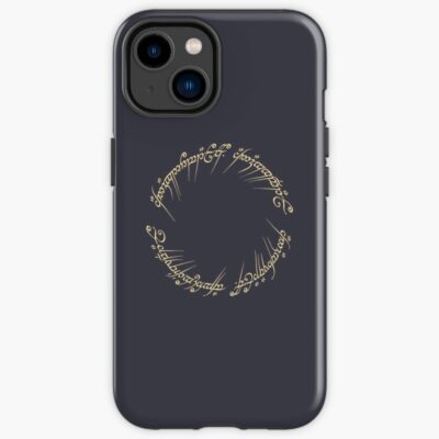 The Text Of The Ring Iphone Case
