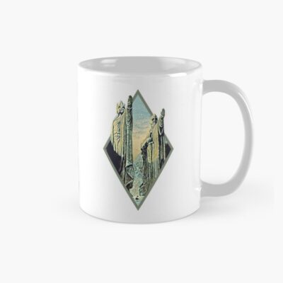 Kings By The River Digital Art Diamond Frame White Fantasy Mug