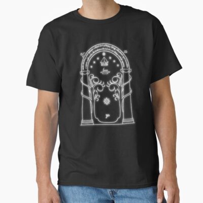 Mines Of Moria Door T-shirt