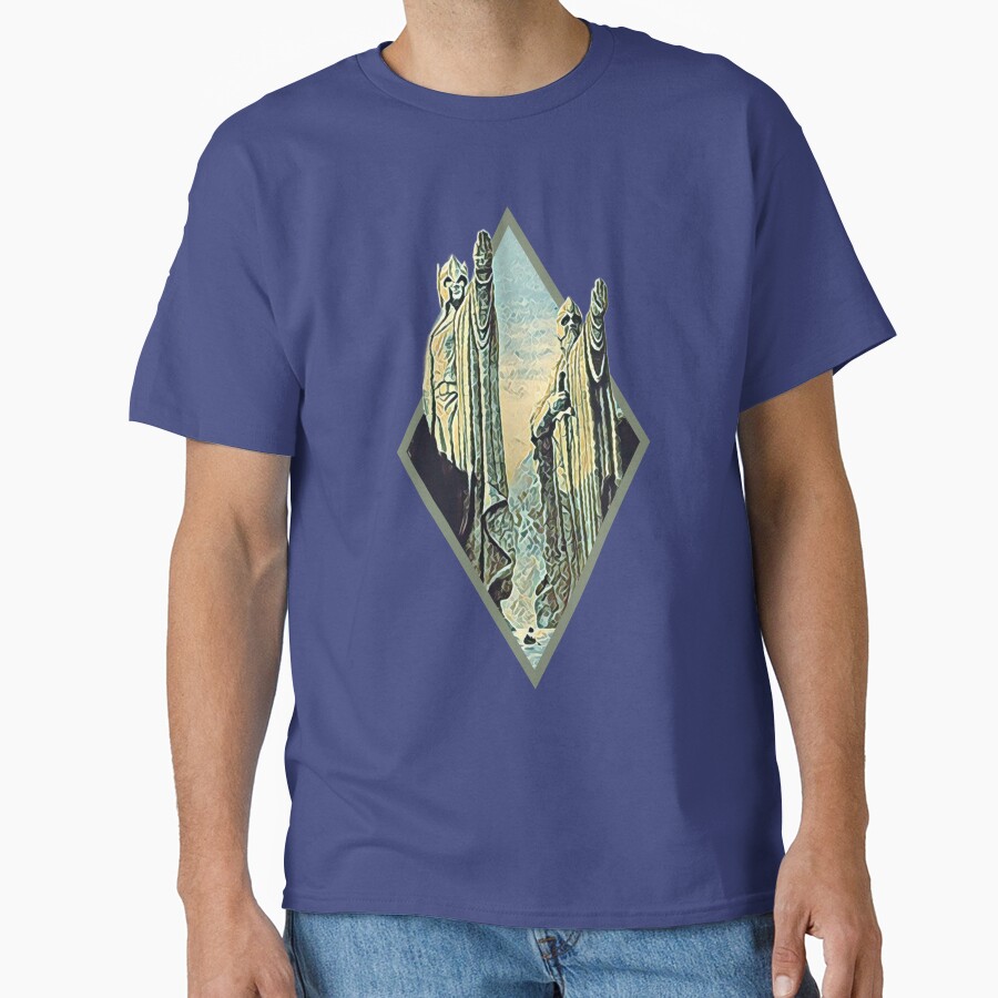 Kings By The River Digital Art T-shirt - Image 4