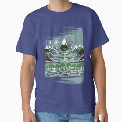 A Halflings Journey On A Mountain T-shirt