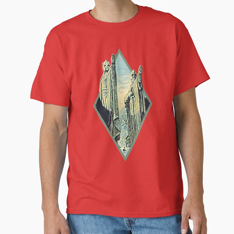 Kings By The River Digital Art T-shirt - Image 5