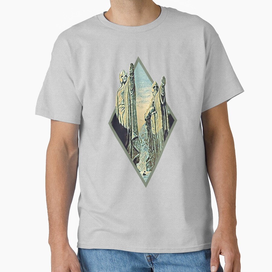 Kings By The River Digital Art T-shirt - Image 3