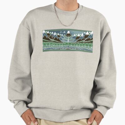 Forest Mountain Path In The Style Of J R R Tolkien Sweatshirt