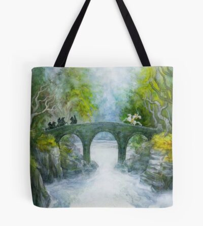 At The Last Bridge Tote Bag