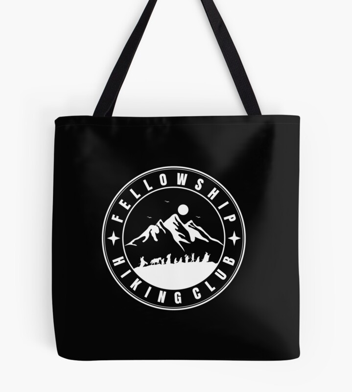Hiking Club Meme Tote Bag