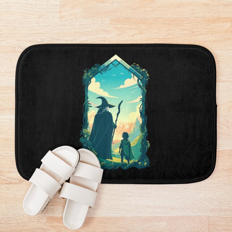 An Epic Tale Begins Fantasy Bath Mat - Image 3