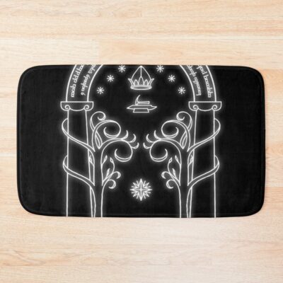 Mines Of Moria Door Bath Mat