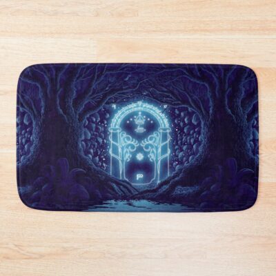 Wecome To Khazad Dum Bath Mat