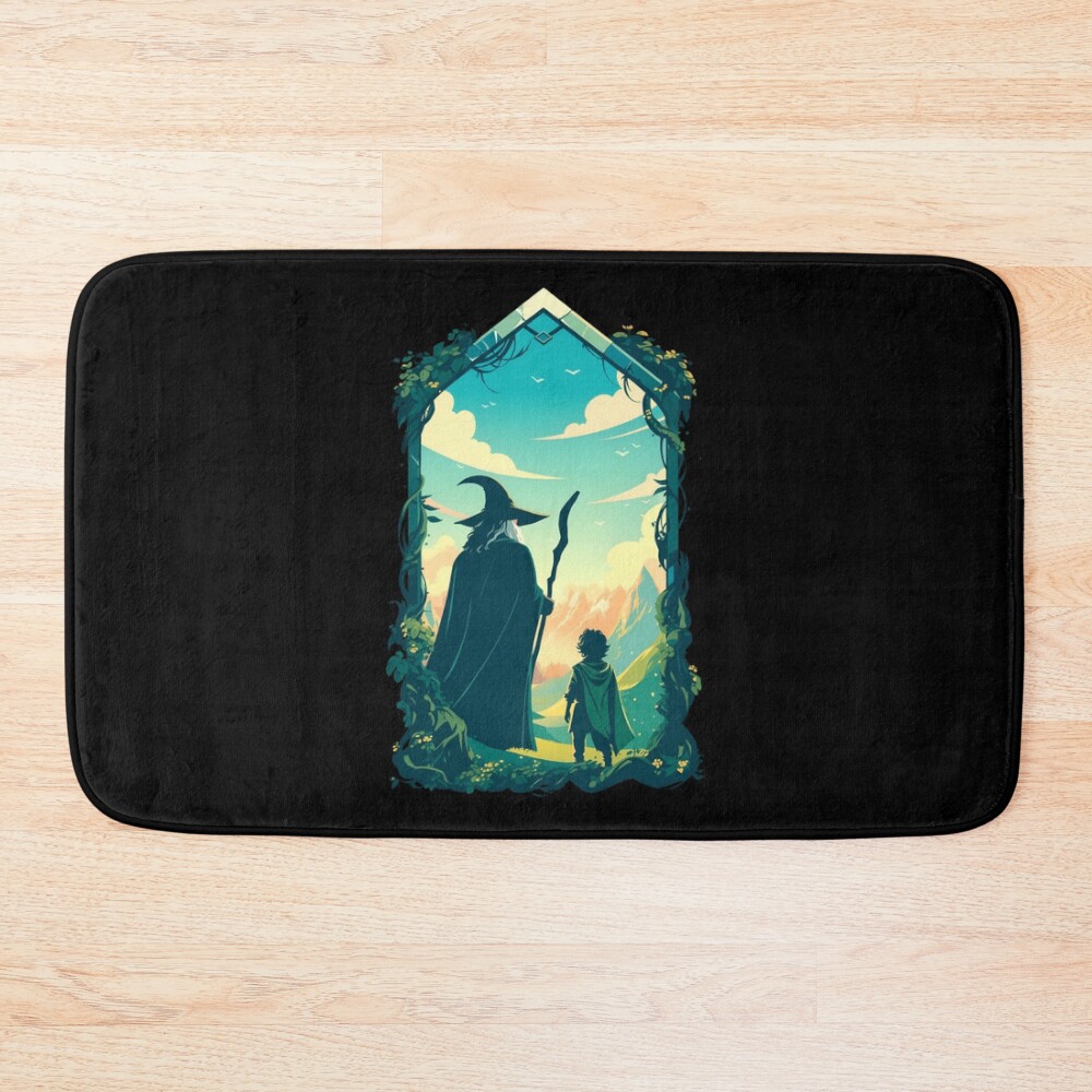 An Epic Tale Begins Fantasy Bath Mat