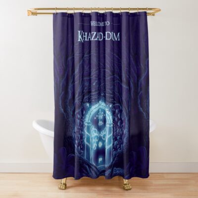 Wecome To Khazad Dum Shower Curtain