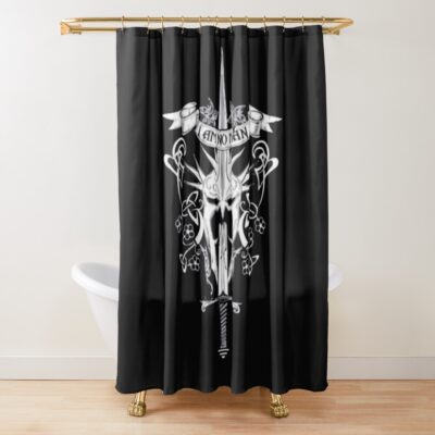 I Am No Man Stylish Lord Of The Rings Shower Curtain