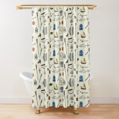 Fantasy Pattern Shower Curtain