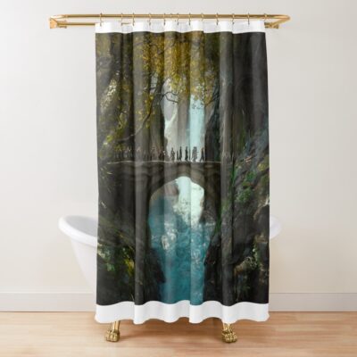 Bridge Shower Curtain