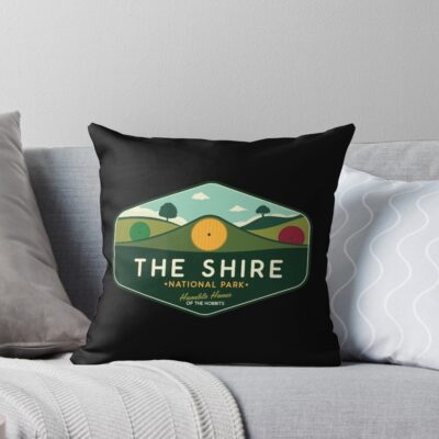 The Shire National Park Humble Home Of The Hobbits Throw Pillow