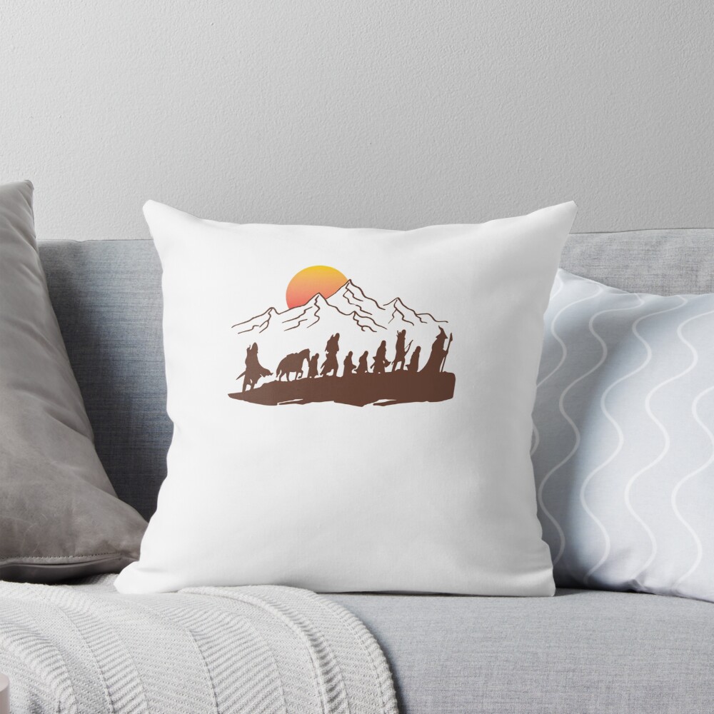 The Fellowship Throw Pillow